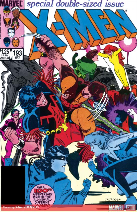 Cover of The Uncanny X-Men #193