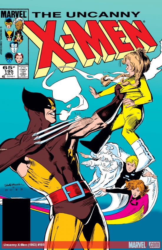 Cover of The Uncanny X-Men #195