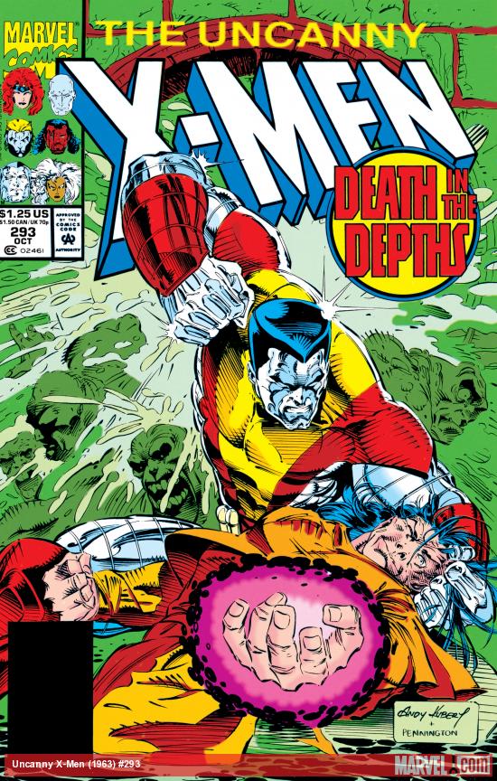Cover of The Uncanny X-Men #293