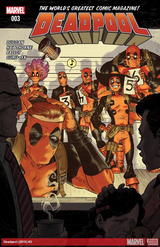 Cover of Deadpool #3