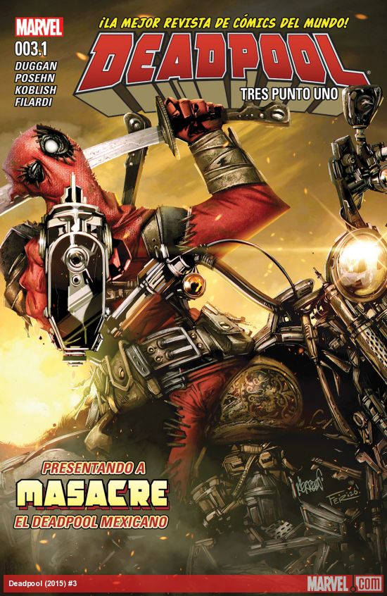Cover of Deadpool #3.1