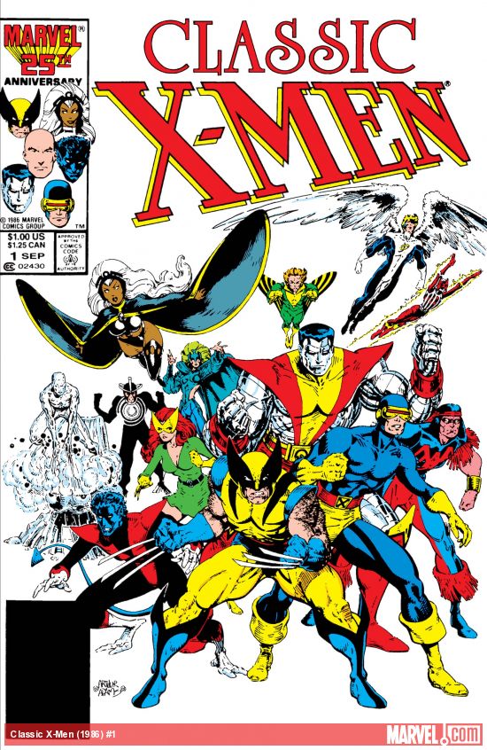 Cover of Classic X-Men #1