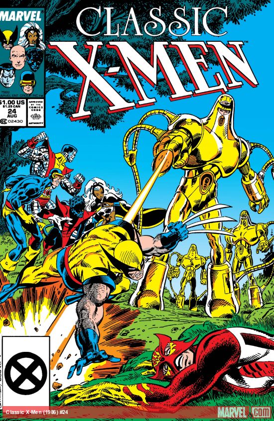 Cover of Classic X-Men #24