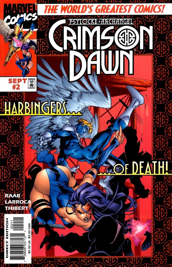 Cover of Psylocke & Archangel Crimson Dawn #2