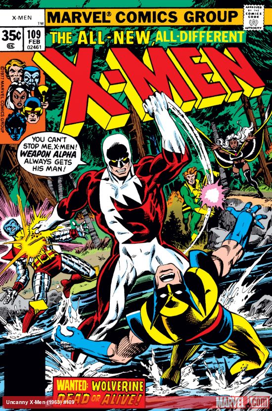 Cover of The X-Men #109