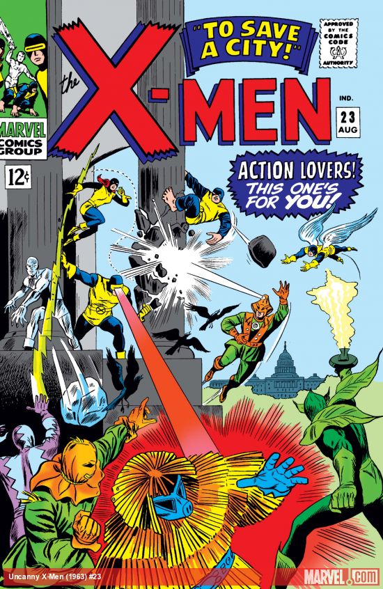 Cover of The X-Men #23