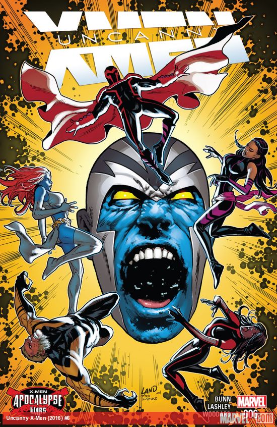 Cover of Uncanny X-Men #6