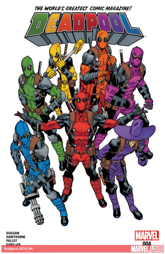 Cover of Deadpool #4