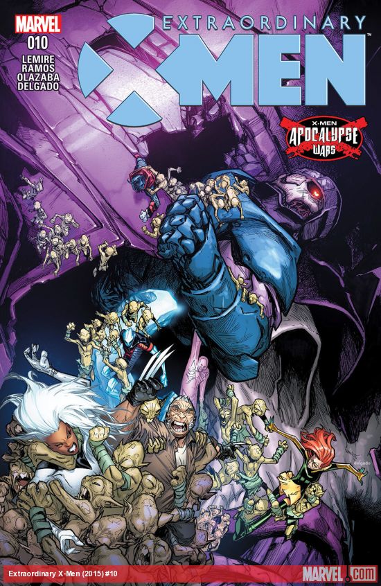 Cover of Extraordinary X-Men #10