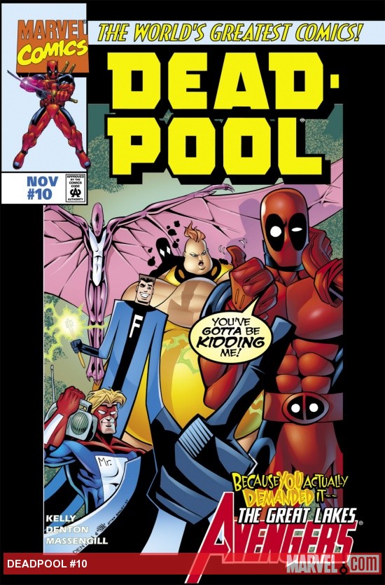 Cover of Deadpool #10
