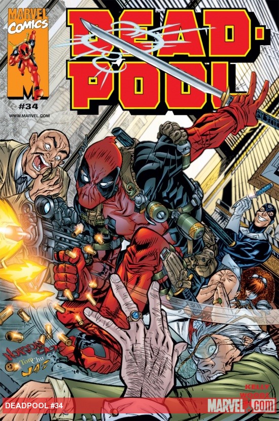Cover of Deadpool #34