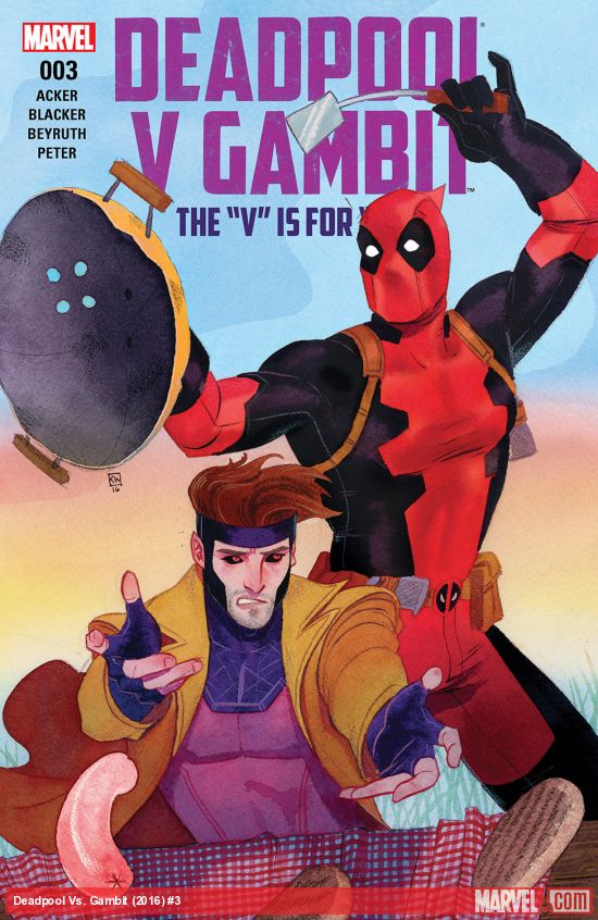 Cover of Deadpool v Gambit #3