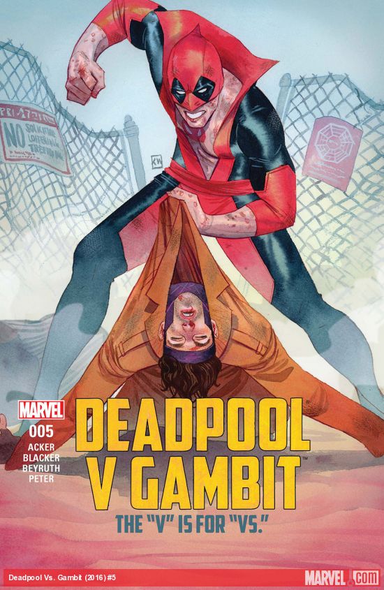 Cover of Deadpool v Gambit #5