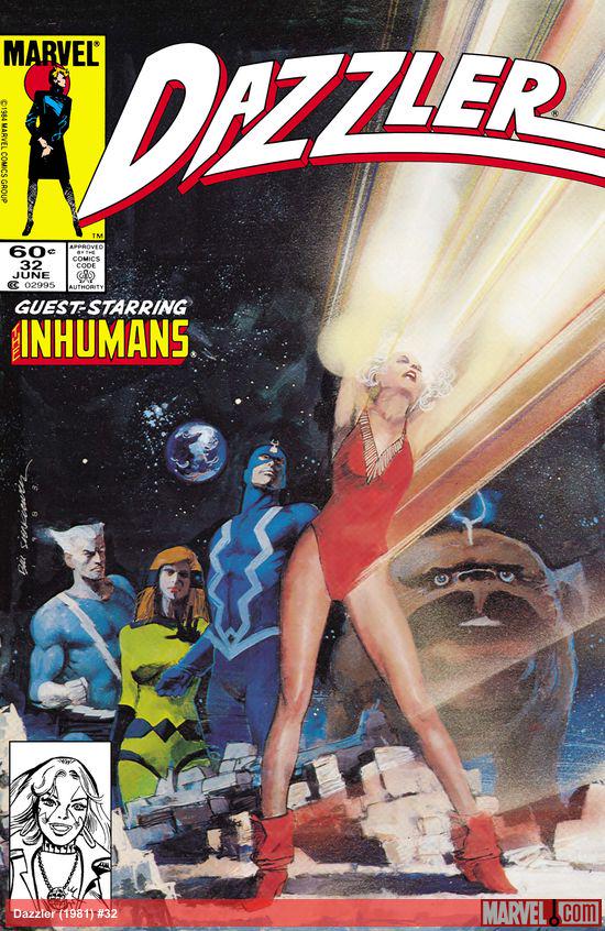 Cover of Dazzler #32