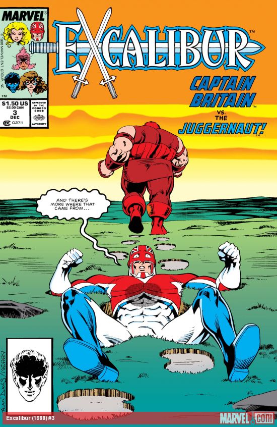 Cover of Excalibur #3