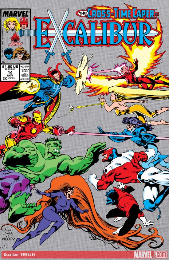 Cover of Excalibur #14