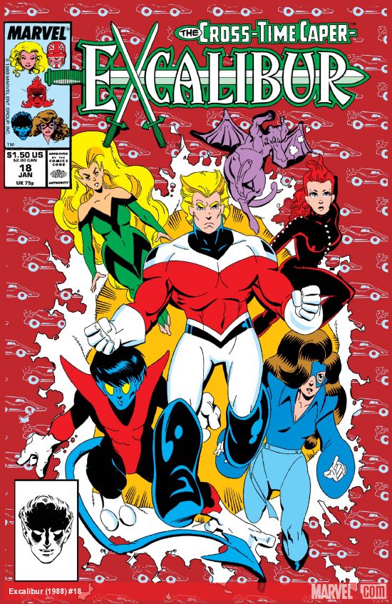 Cover of Excalibur #18