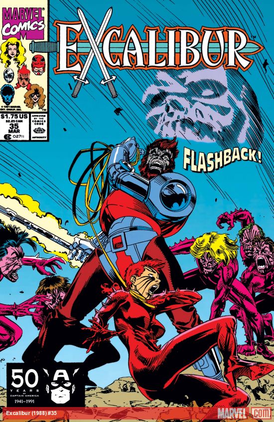 Cover of Excalibur #35