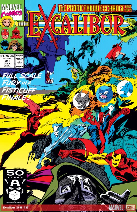 Cover of Excalibur #39