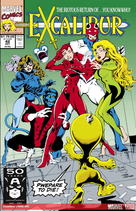 Cover of Excalibur #42