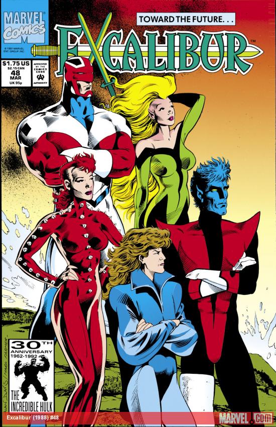 Cover of Excalibur #48