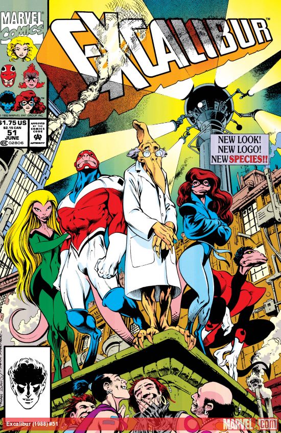 Cover of Excalibur #51