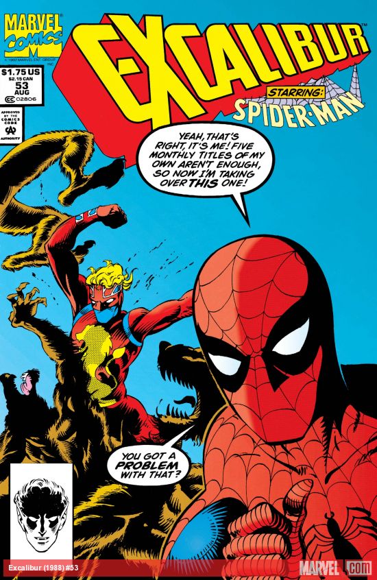 Cover of Excalibur #53