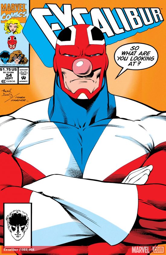 Cover of Excalibur #54