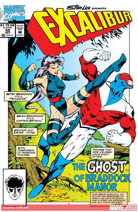 Cover of Excalibur #55