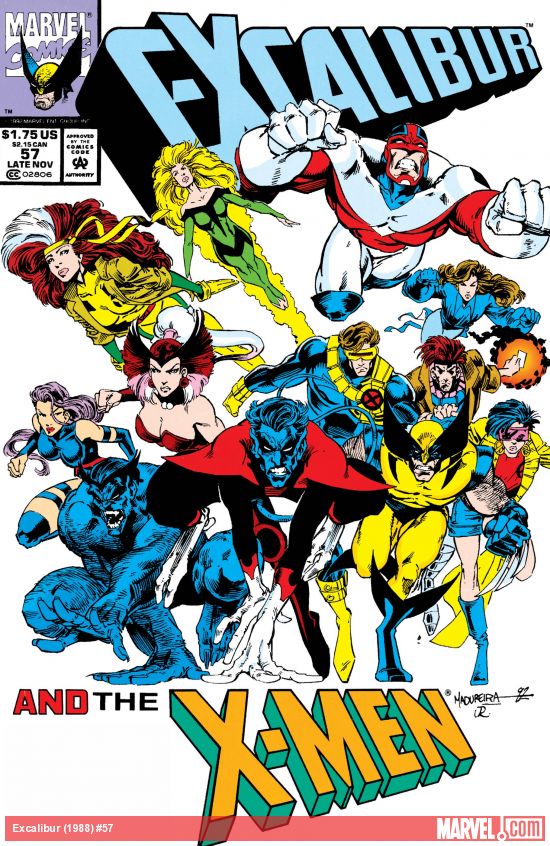 Cover of Excalibur #57