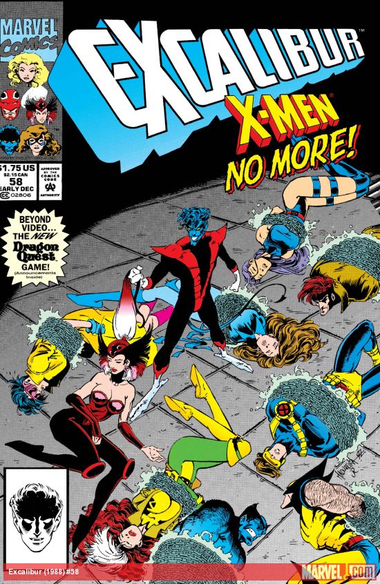 Cover of Excalibur #58