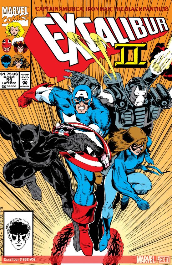 Cover of Excalibur #59