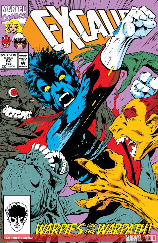 Cover of Excalibur #62