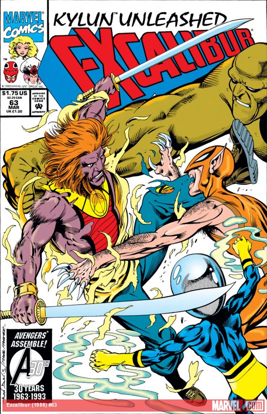 Cover of Excalibur #63