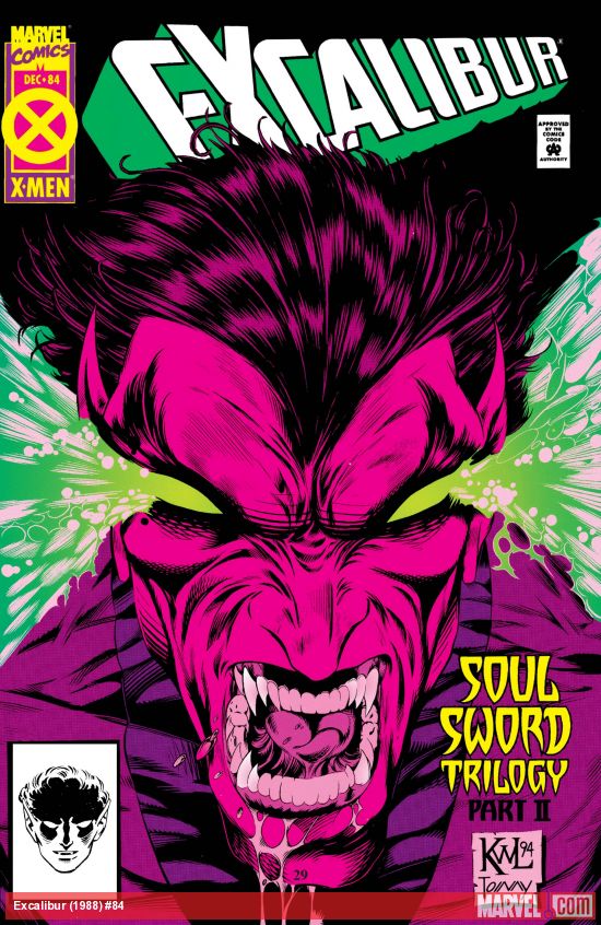 Cover of Excalibur #84