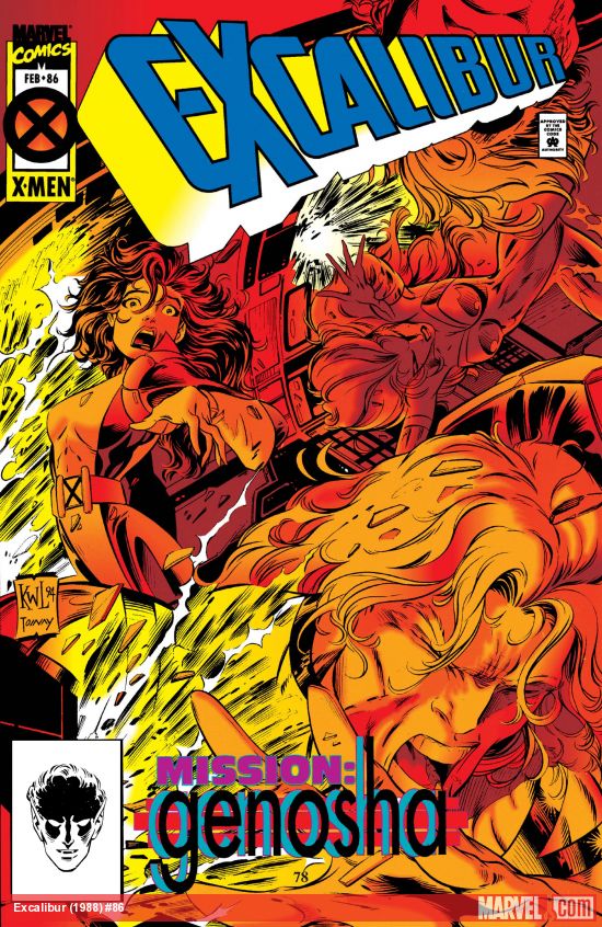 Cover of Excalibur #86