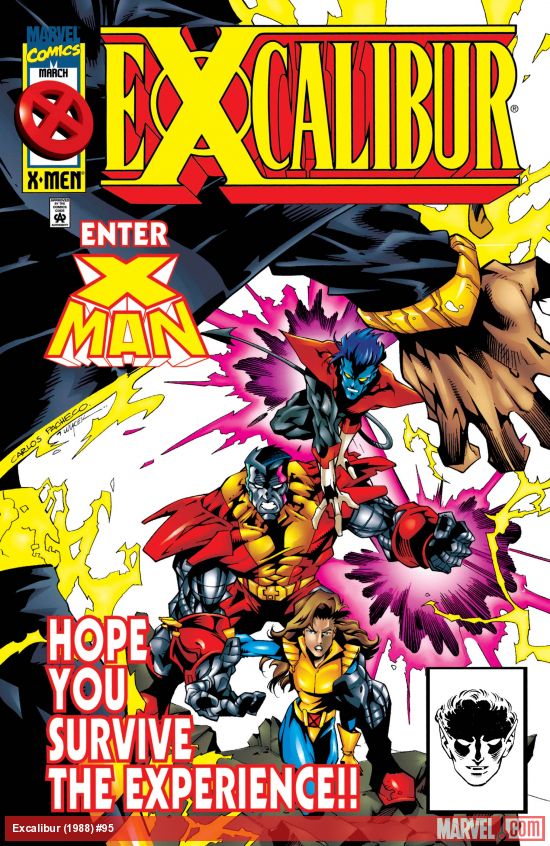 Cover of Excalibur #95