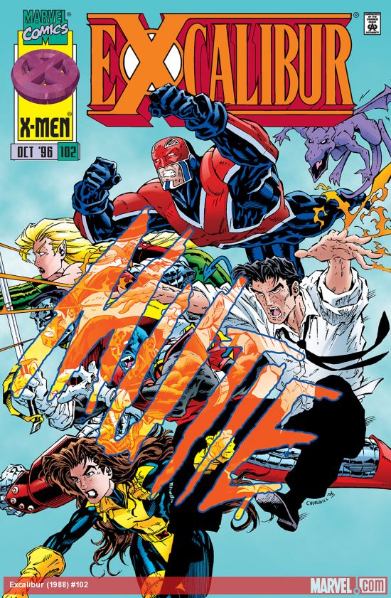 Cover of Excalibur #102