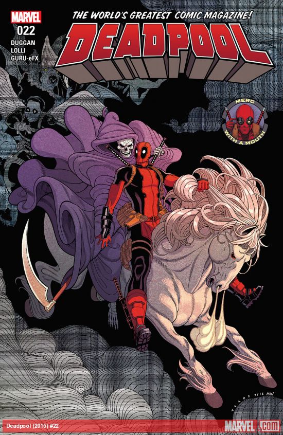 Cover of Deadpool #22