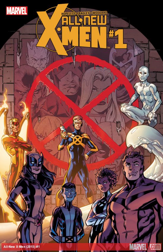 Cover of All-New X-Men #1.MU