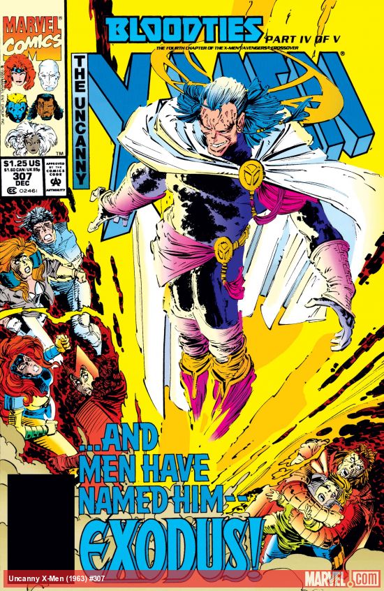 Cover of The Uncanny X-Men #307