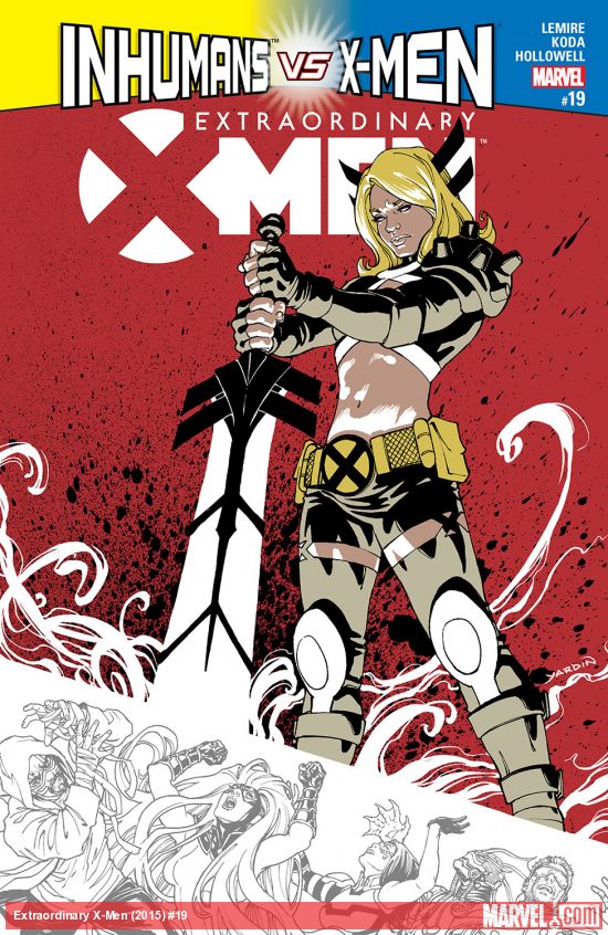 Cover of Extraordinary X-Men #19