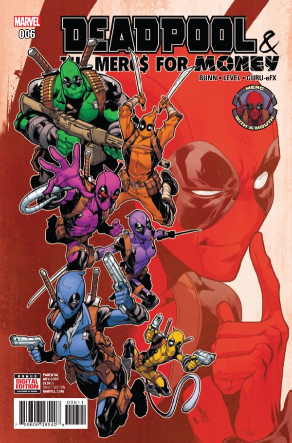 Cover of Deadpool & the Mercs for Money #6