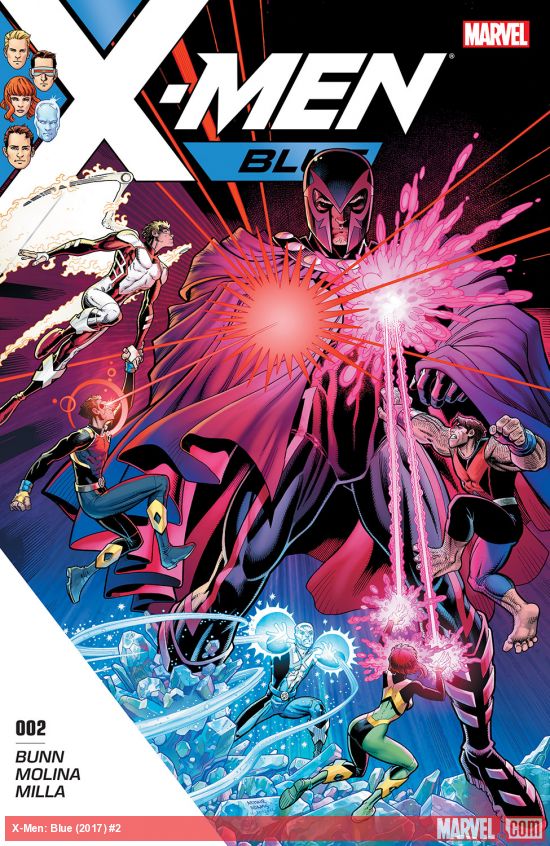 Cover of X-Men: Blue #2