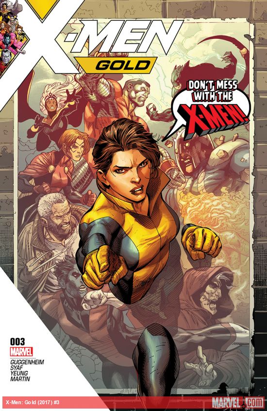 Cover of X-Men: Gold #3