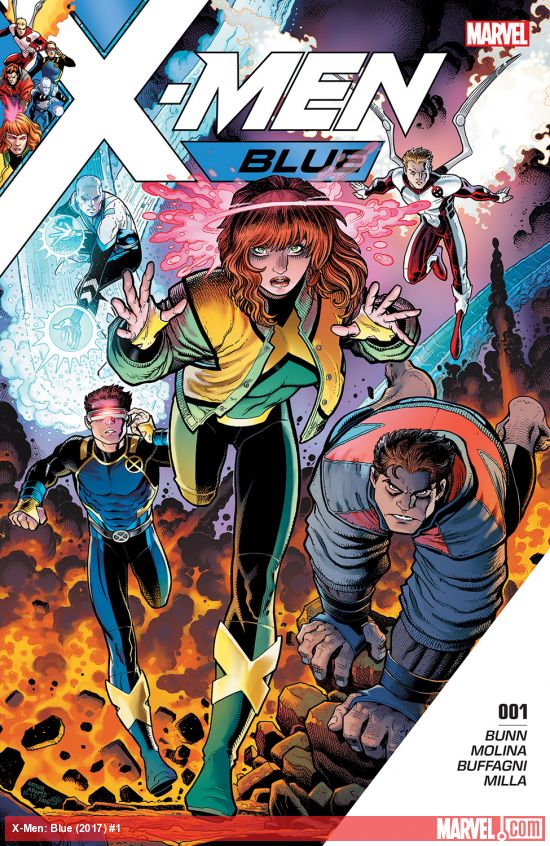 Cover of X-Men Blue #1