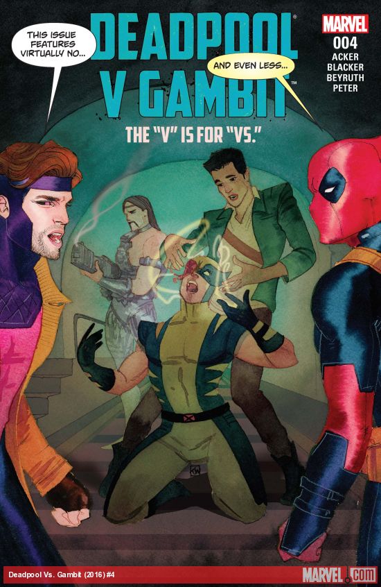 Cover of Deadpool v Gambit #4