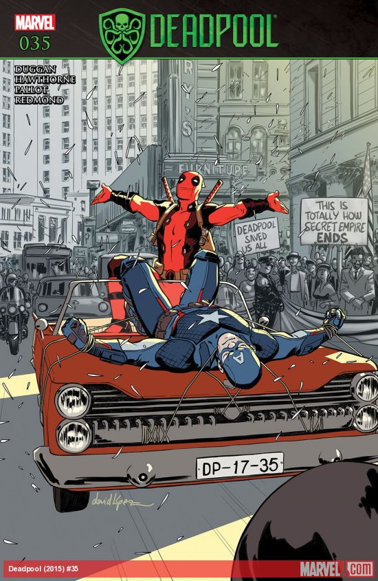 Cover of Deadpool #35