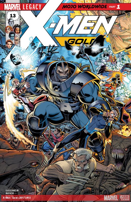 Cover of X-Men: Gold #13