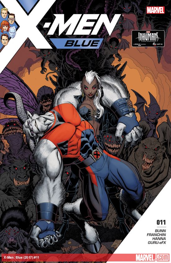 Cover of X-Men: Blue #11